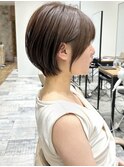 みねスタイル♪ 似合わせ ショート ボブ 30代 40代 小顔 新宿