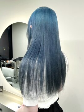 ソル バロール 表参道(SOL .valor) ハイトーンカラー顔周りレイヤーブロンドペールピンクシルバー