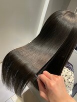 美髪矯正*縮毛矯正*髪質改善トリートメント*黒髪*地毛風カラー