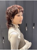 【くせ毛カット】ウェーブウルフ