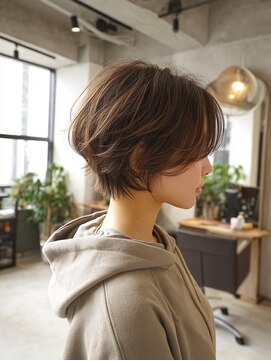 アネ モネ(Ane mone) ゆるふわショートボブ☆