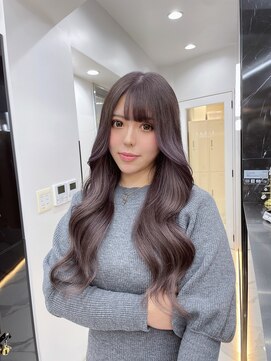 ラピス 渋谷本店(Lapis) ラベンダーグレージュ/ホワイトグレージュ/チェリーブラウン