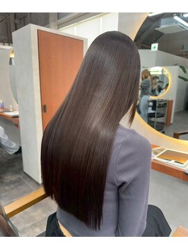 オズ 郡山駅前店(OZ) 郡山話題の髪質改善で周りと差がつくカラーラベンダーグレージュ