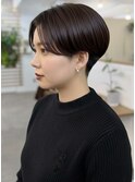 大人ショートボブ/刈り上げショート/ハンサムショート/20代30代
