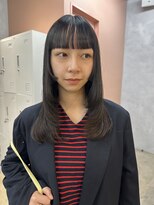 アマーク(a mark)&nbsp;【能田花音】縮毛矯正しながらおしゃれなヘアに☆