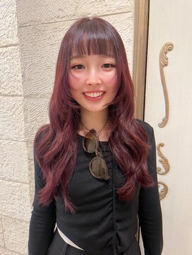 ハピネス 河原町店(Happiness) 京都河原町   髪質改善  ボルドーカラー