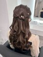 ヘアーメイクサロンアール(hair make salon R)&nbsp;ハーフアップ