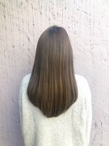 ゾートスサロン チェリー理美容室&nbsp;ナチュラルサラ艶髪質改善ストレート