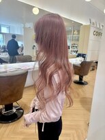 コワファースト  させぼ五番街店(COIFF1RST)&nbsp;1ブリーチでできるピンクカラー