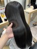 【ピンポイントなお悩みに】前髪縮毛矯正+似合わせカット