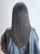 アイティーバイアルバム 八王子店(IT by ALBUM)&nbsp;顔周りレイヤーロンググレージュ韓国ヘア_ba588772