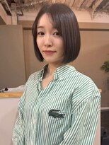 アトレ 梅田店(attrait)&nbsp;大人っぽいブラウンボブ×カット,カラー,トリートメント