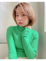 キングスベリー(Hair Relaxation King's Berry) ナチュラルボブスタイル2.26似合わせカット