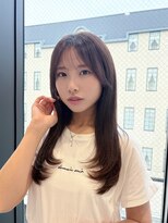 コアレス キョウト(COALESS kyoto) 韓国ヘア/レイヤーカット/レイヤー/顔まわりカット/前髪カット