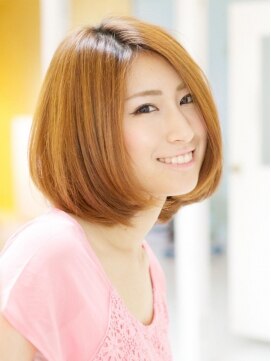 ロータス(Lotus) ★03-6434-0383★ 　【LOTUS】 美髪フェミニンボブ