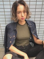 ジーナ(XENA)&nbsp;グラデーションハイライトボブ