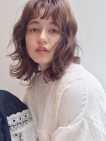 オーダー(OORDER)&nbsp;ニュアンスロブ×アプリコットベージュ☆