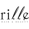 ヘアー アンド ビューティー リル(rille)のお店ロゴ