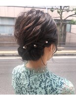 デコヘアー キートス(DECO HAIR kiitos)&nbsp;【結べるボブでOK】ボブのお呼ばれアレンジ