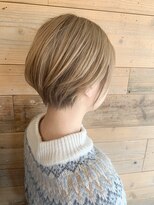 リブ(Lib)&nbsp;【Lib】毛先に動きがでるショートボブ