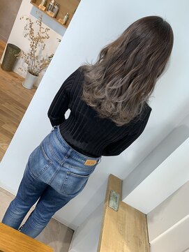 エイトタマプラ たまプラーザ店(EIGHT tamapla) 【EIGHT木村】シルバーグレージュ×グラデーション