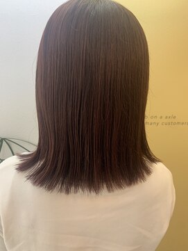 ハブ(hub) cherry red