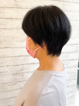 ファム 十日市店(femme) 前髪ありハンサムショート