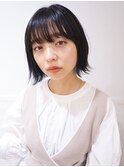 似合わせカットでスタイリングも簡単なナチュラルくびれヘア　
