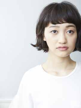 クローゼット 新宿(closet) 外ハネボブ/ペールベージュ[髪質改善/ヘッドスパ白髪染め/新宿】