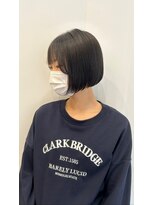 スプリング ウシワカマル(SPRING@ushiwakamaru)&nbsp;小顔見せ◎ボブスタイル