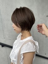 アソビ 表参道(ASOBI)&nbsp;20代30代40代50代　柔らかベージュショートボブ