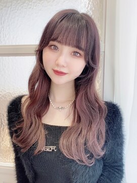 ランド 原宿表参道(LAND) グレージュカラー/ボブウルフ/黒髪カタログ/ココアベージュ/20代