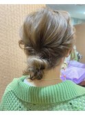 ウィッグアレンジ