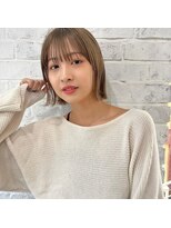 ガーデン オオタカノモリ(garden otakanomori)&nbsp;20代30代40代大人外ハネボブ×ツヤ髪スタイル×前髪あり