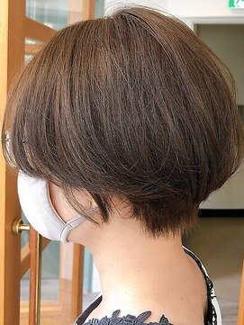 アイナ 浅草美容院(Aina) ナチュラルショートボブ◎30代40代50代