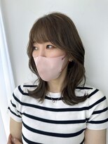 シェノン 武庫之荘(CHAINON)&nbsp;斜めバンク/グレージュカラー/デザインカラー/シルキーベージュ