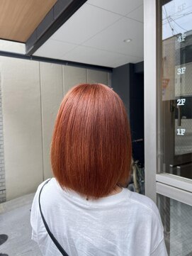 リエコー(RE'ECHO) オレンジブラウンカラー