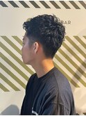 BARBER-BARのショートパーマ