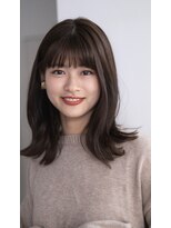 ガーデン ジングウマエ(GARDEN jingumae)&nbsp;エアリーロング/ワイドバング/黒髪カタログ/美髪/髪質改善