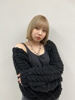 ロンドソレイユ 池袋(Lond soleil) ボブ/前髪カット/レイヤーカット×ケアブリーチ/デザインカラー