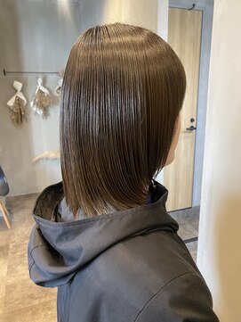 フレーム なんば店(FRAME) ★水素トリートメントでこんなにサラ艶髪に!!★