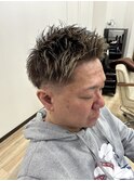#ハイライト#メンズスタイル#メッシュスタイル