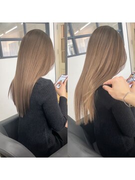 リンク(LinK) 外国人の様なナチュラルバレイヤージュ