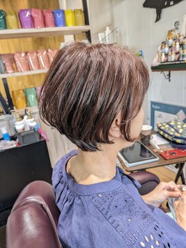 チアー ヘアリラクゼーション(cheer HAIRRELAXATION) ピンクカラー