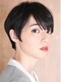 40代50代似合わせ小顔美髪シアーカラーカールショート
