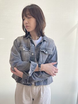 サロンドケイ(salon de K) レイヤーボブ/グレージュ