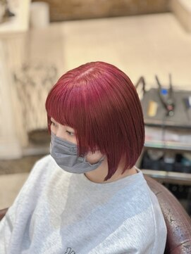 アル 日野(AL) レイヤーカットナチュラルハイトーンデザインカラー[日野駅]