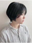 似合わせショートボブ/マットアッシュ