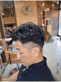 【山本智文】男髪リバースパーマベリーショート