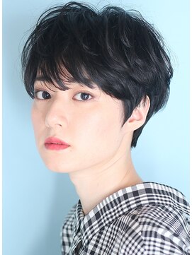 インセプション 銀座(INCEPTION) 40代50代小顔前髪イメチェンアンブレラカラーショート